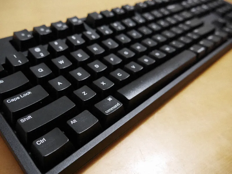 A picture of WASD mechanical keyboard