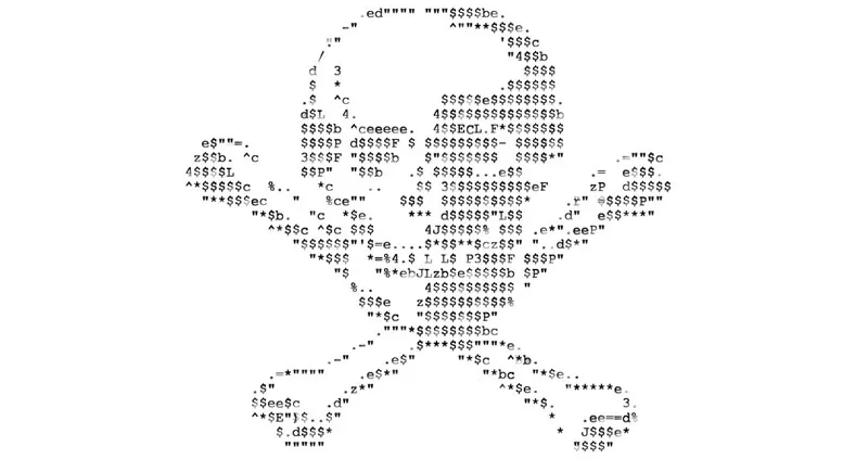 ASCII Art.
