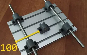 picture of attaching nut-mount to the build platform