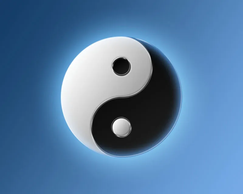 taijitu, a graphical representation of yin and yang.
