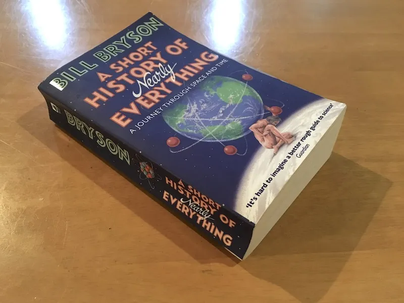 Picture of the cover of A Short History of Nearly Everything by Bill Bryson